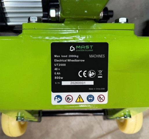 Купить Аккумуляторный тягач MAST Gardentechnik UT2000