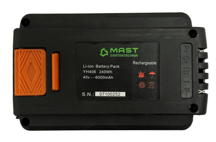 Купить Аккумулятор MAST GARTENTECHNIK YH406
