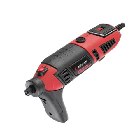 Купить Шліфмашина пряма (гравер), 170Вт, 8000-35000об/хв, 120ед, кейс, стійка, гнучкий вал, насадка для фре