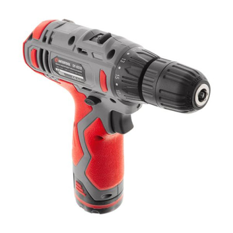 Купить Дриль-шурупокрут акумуляторний 12 В, 30 Nm, 0-350/0-1300 об/хв., 0.8-10 мм, 1.5 Аг