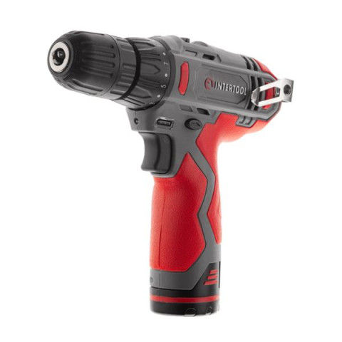 Купить Дриль-шурупокрут акумуляторний 12 В, 30 Nm, 0-350/0-1300 об/хв., 0.8-10 мм, 1.5 Аг