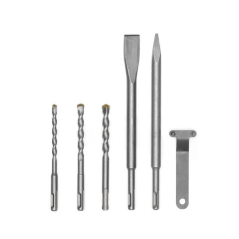 Купити Перфоратор 1250Вт, 3 режими, 0-800 об / хв, 0-3900 уд / хв, 4 Дж, регулювання обертів