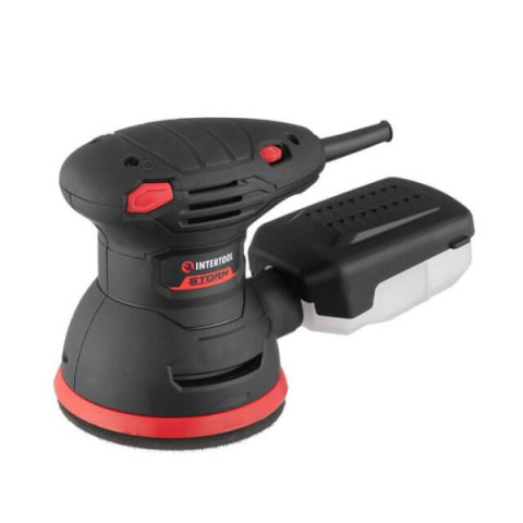 Купити Шліфмашина эксцентрикова 125 мм , 300 Вт, 5000-12000 об/хв, хід ексцентрика 2 мм.