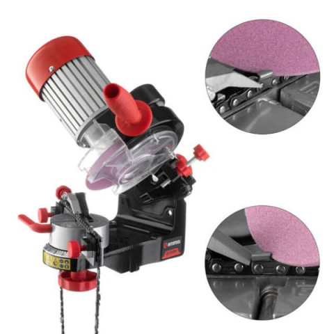 Купити Верстат для заточування ланцюгів 230 Вт, 3000 об/хв, 145×22.3×3.2 мм