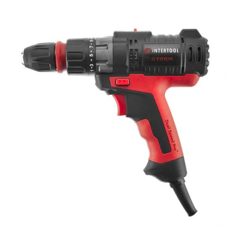 Купити Дриль-шурупокрут електричний 420 Вт, 0-500/0-1800 об/хв, 0.8-10 мм, макс. 20 Nм, знімний патрон