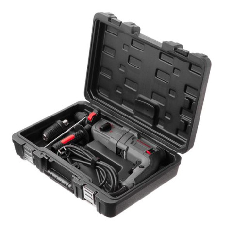 Купити Перфоратор 1000 Вт, 3.5 Дж, 0-1300 об/хв, 0-5100 уд/хв, 3 режими, SDS plus, знімний швидкозатискний 