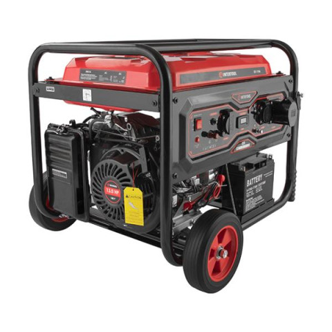 Купити Генератор бензиновий 5/5.5 кВт, 220 В, 25 л, електро+ручний старт, мідна обмотка, STORM