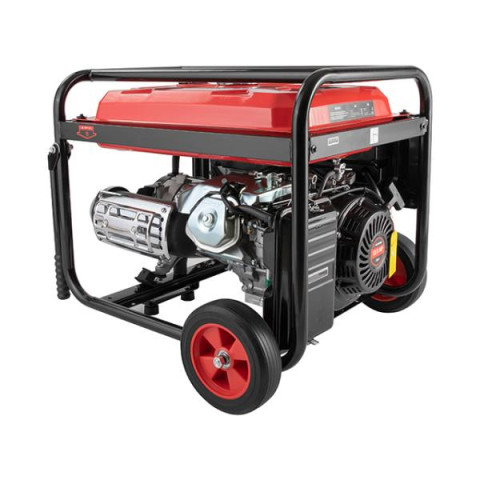 Купити Генератор бензиновий 7/7.5 кВт, 220 В, 25 л, електро+ручний старт, мідна обмотка, STORM