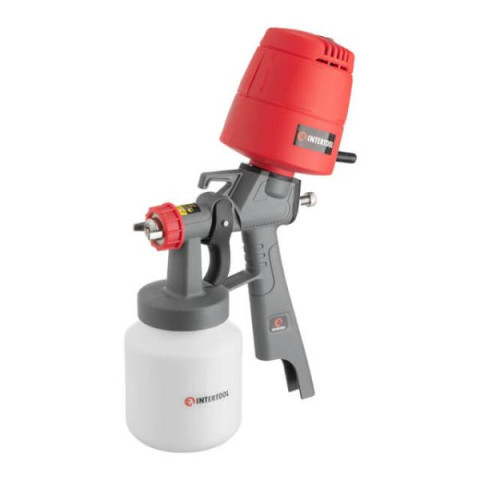 Купити Фарбопульт електричний HVLP 450 Вт, форсунка 1.5 мм, бачок 1л., 0.14-0.35 Бар, 100-200 мл / хв