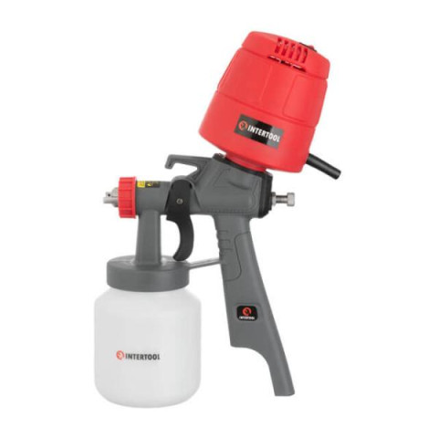 Купити Фарбопульт електричний HVLP 450 Вт, форсунка 1.5 мм, бачок 1л., 0.14-0.35 Бар, 100-200 мл / хв