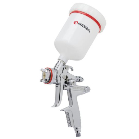 Купити Краскопульт пневматичний HVLP II професійний, форсунка 1.4мм, верхній пластиковий бачок 600 мл., 2ба