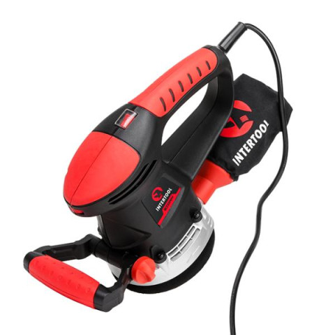 Купити Шліфмашина ексцентрикова, 480 Вт, 4000-14000 об/хв, 125 мм, хід ексцентрика 2.3 мм.