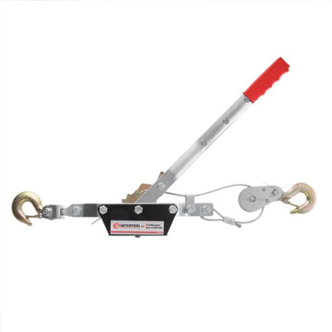 Купити Лебідка важільна тягове зусилля 2т, трос 1.50м * 4.5мм, робоча довжина троса 0,75