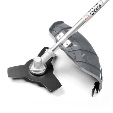 Купити Мотокоса 1,85 кВт, 52 см³, котушка, 3-лопатевий ніж, плечовий ремінь (комплект із двох частин: вал +