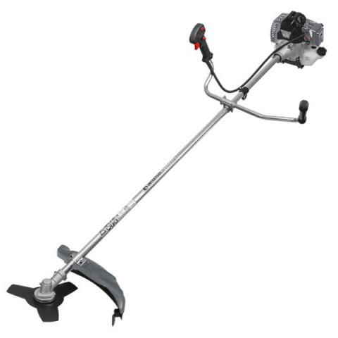 Купити Мотокоса 1,85 кВт, 52 см³, котушка, 3-лопатевий ніж, плечовий ремінь (комплект із двох частин: вал +