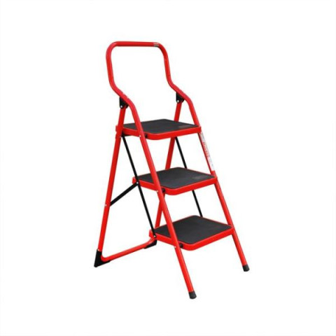 Купити Стрем'янка сталева, 3 сходини, 380*260 мм, висота - 1145 мм