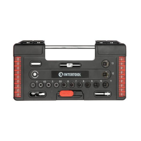 Купити Набір викруткових насадок і головок  з тріскачкаю 57 од. STORM