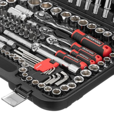 Купити Набір інструментів 1/2 "& 3/8" & 1/4 ", 156ед., Cr-V STORM