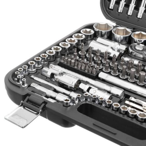 Купити Набір інструментів 1/2 "& 3/8" & 1/4 ", 156ед., Cr-V STORM