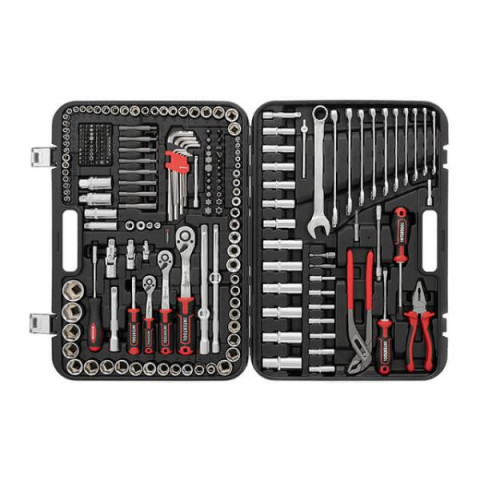 Купить Набір інструментів 1/2 "& 3/8" & 1/4 ", 233ед., Cr-V STORM