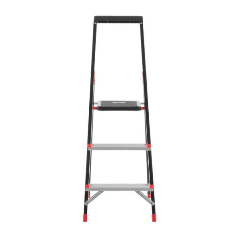 Купити Драбина 3 сходинки, лоток для інвентарю, сталевий профіль, висота верхньої сходинки 630мм, 409х667х1