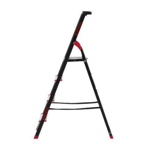 Купити Драбина 4 сходинки, лоток для інвентарю, сталевий профіль, висота верхньої сходинки 850мм, 433х821х1