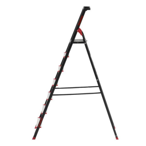 Купить Драбина 7 сходинок, лоток для інвентарю, сталевий профіль, висота верхньої сходинки 1500 мм, 504 * 1