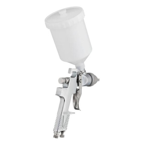 Купити Фарбопульт пневматичний HVLP, форсунка 1.3мм., верхній пластиковий бачок 600мл, 3бар