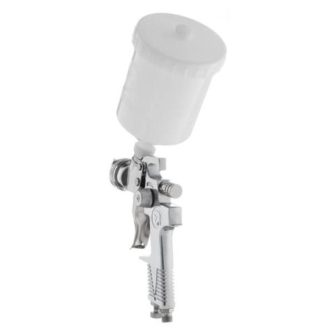 Купити Фарбопульт пневматичний HVLP, форсунка 1.3мм., верхній пластиковий бачок 600мл, 3бар