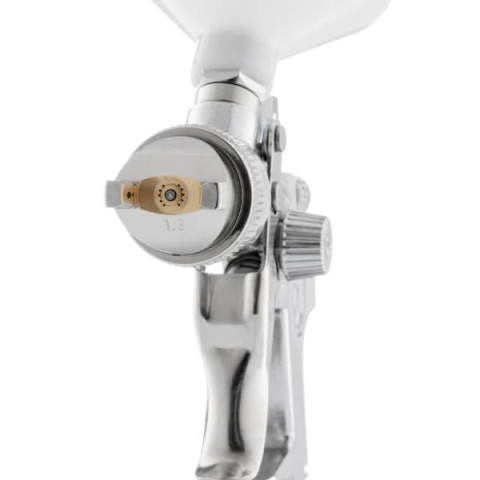 Купити Фарбопульт пневматичний HVLP, форсунка 1.3мм., верхній пластиковий бачок 600мл, 3бар