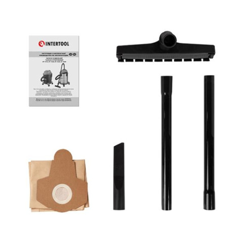 Купити Пилосос будівельний 1.2 кВт, бак 20 л., пластик, >17кПа