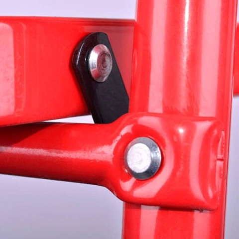 Купити Драбина сталева, 5 сходів, 380*260мм, висота 1625мм