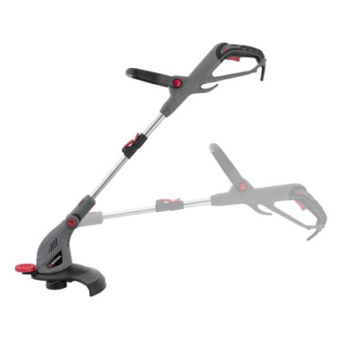 Купити Тример електричний, 450 Вт, 230 В~50 Гц, 10000 об/хв, діаметр обертання ліски 300 мм, регулювання до