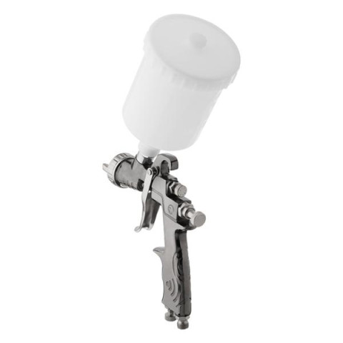 Купити Фарбопульт пневматичний LVLP, форсунка - 1.3 мм, з редуктором, пластиковий бачок - 600 мл, 2 бар