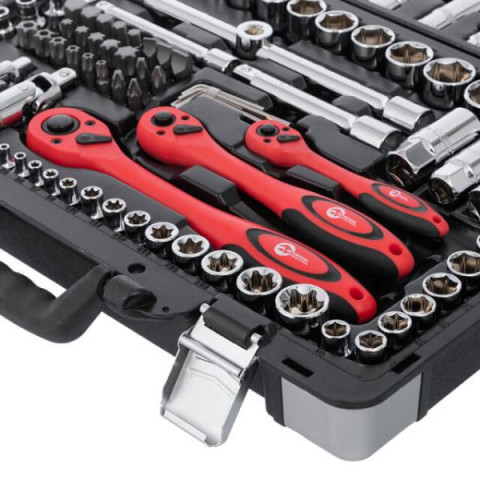 Купити Набір інструментів професійний  1/4 "& 3/8" & 1/2 "151од, Cr-V