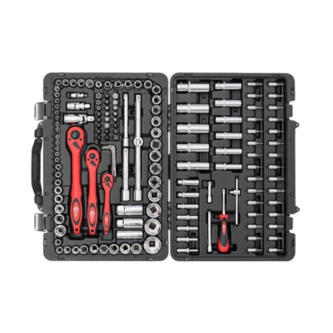 Купити Набір інструментів професійний  1/4 "& 3/8" & 1/2 "151од, Cr-V