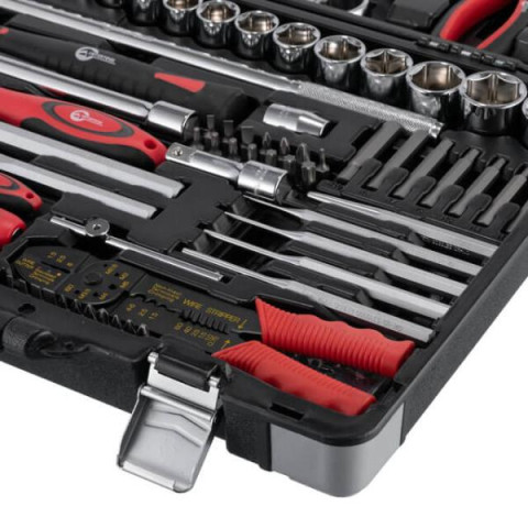 Купити Набір інструментів професійний  1/4 "& 1/2" 145од., Cr-V