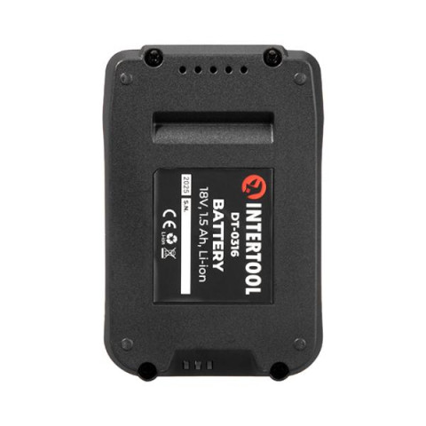 Купить Акумулятор 18 В, літій-іон, 1.5 Ач, для шурупокрута DT-0315