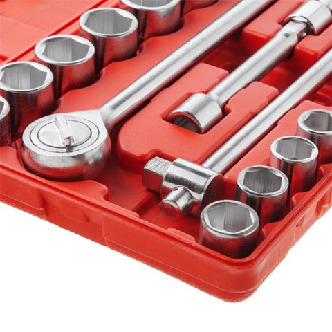 Купити Набір головок і комплектуючих 21од., 3/4", гол. 6гр., 19-50мм