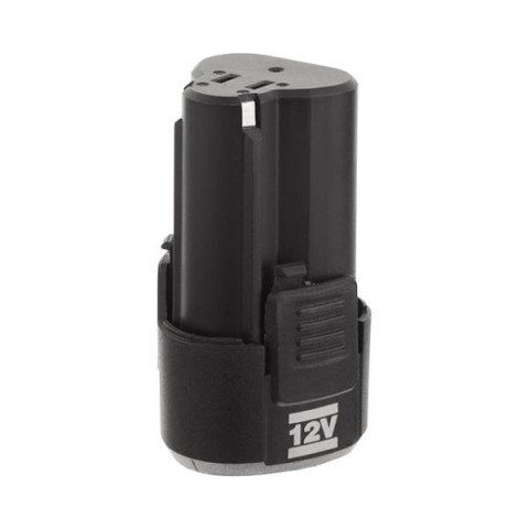 Купити Дриль-шурупокрут акумуляторний, Li-Ion 12В, 18Nm, 1.5 Ач, 2 швидкості, 0-400/0-1500об/хв, 2 акумулят