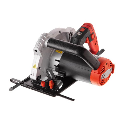 Купити Пила дискова 1800 Вт, 5000 об/хв, кут 90-45, глибина розпилу 73-48 мм, диск 210*30 мм, 40 зубів, лаз