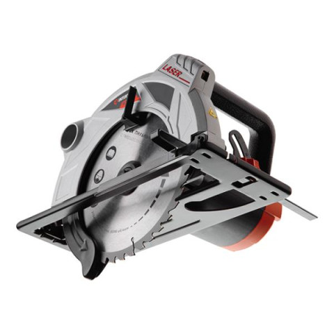 Купити Пила дискова 1800 Вт, 5000 об/хв, кут 90-45, глибина розпилу 73-48 мм, диск 210*30 мм, 40 зубів, лаз