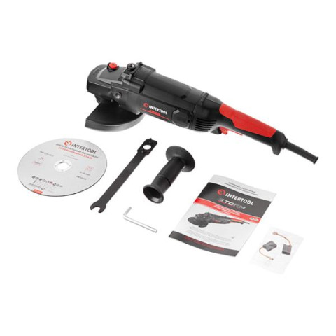Купити Шліфмашина кутова 1800 Вт, діаметр круга 180 мм, 8000 об/хв, плавний пуск
