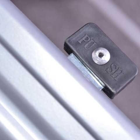 Купити Драбина з алюмінію, 4 сходинки, висота до платформи 850мм