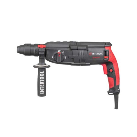 Купити Перфоратор 1000 Вт, 3.2 Дж, 0-1300 об/хв, 0-5100 уд/хв, 3 режими, знімний швидкозатискний патрон