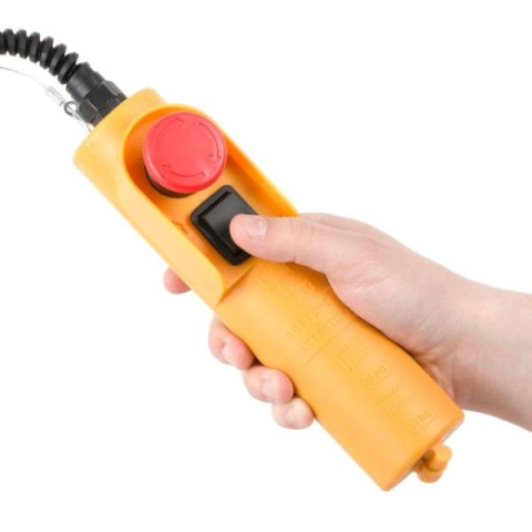 Купити Лебідка електрична 220/230В, 500Вт, 125/250 кг, трос 3.0мм * 12м