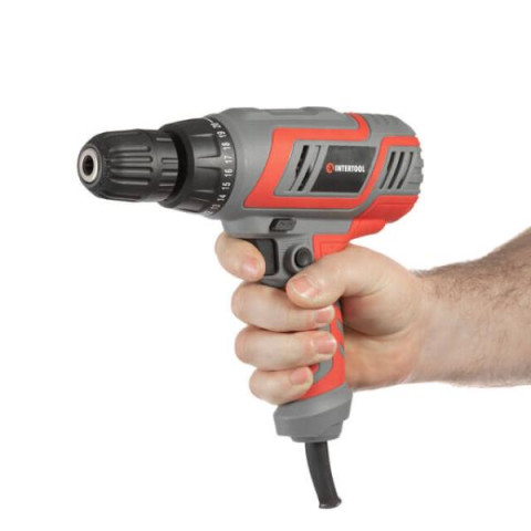 Купити Дриль-шурупокрут електричний 320 Вт, 220 В, 0-750 об/хв, 0.8-10 мм, 10 Нм