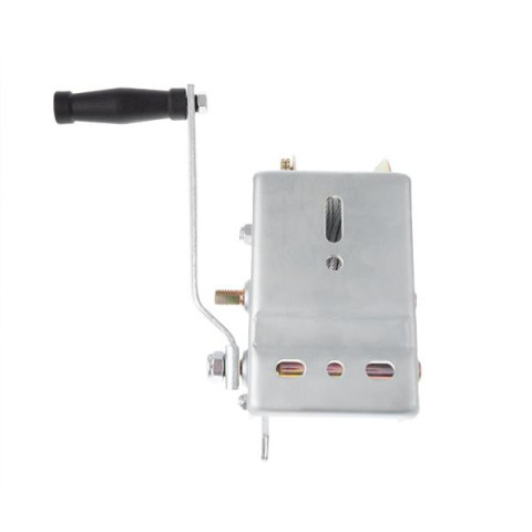 Купити Лебідка важільна барабанна, сталевий трос, тягове зусилля - 900 кг