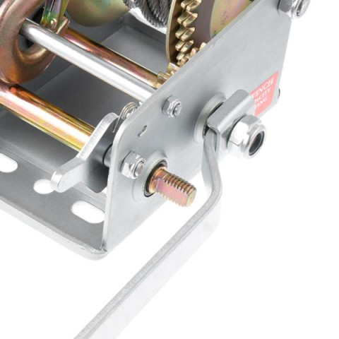 Купити Лебідка важільна барабанна, сталевий трос, тягове зусилля - 900 кг