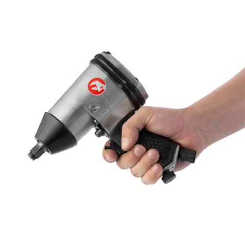 Купити Гайковерт пневматичний у кейсі + набір головок 17 од 1/2"